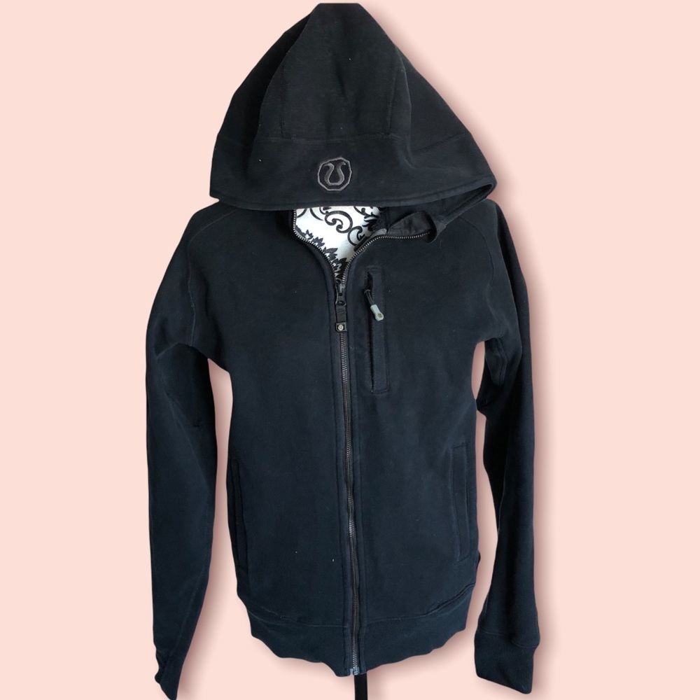 Lululemon Black Zip-up Hoodie